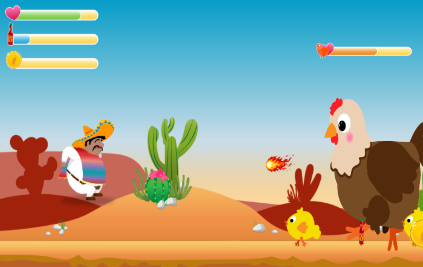 Screenshot of the El Pollo Loco project